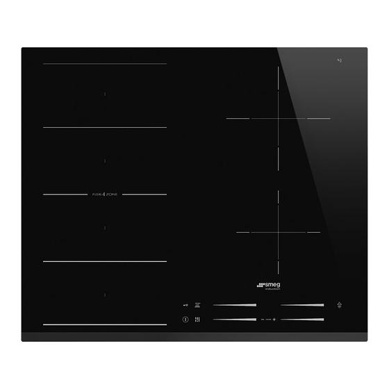 User Manuals: Smeg SI1F7645B 60cm Induction Cooktop