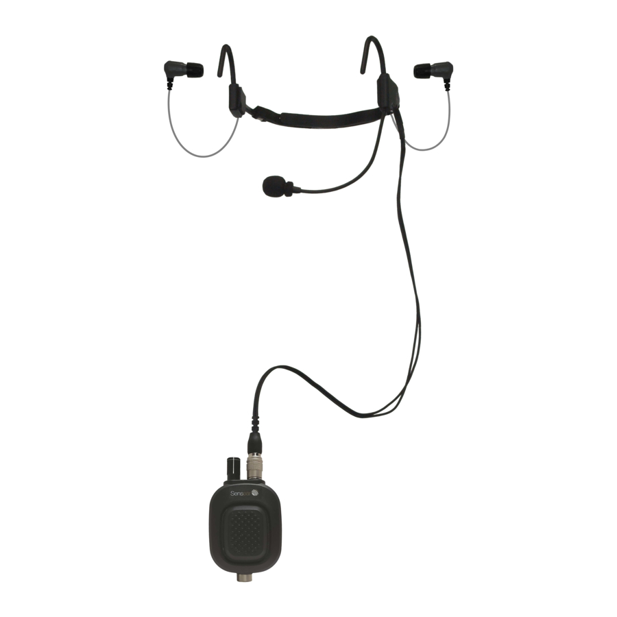 Sensear SP1R Manual