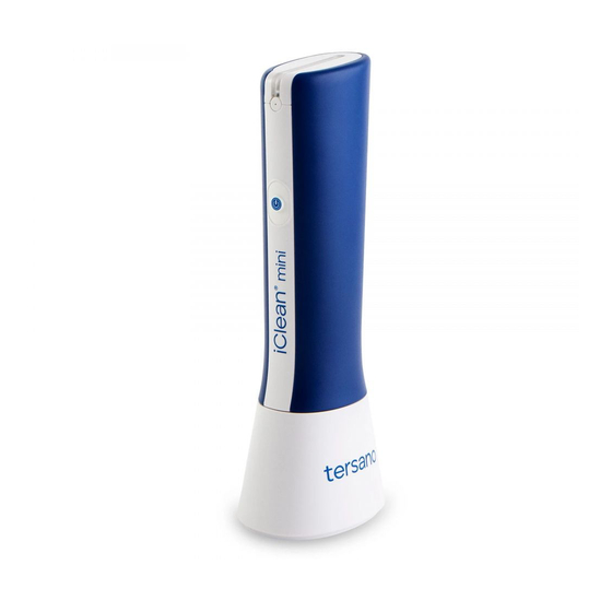 Tersano iClean mini LQFC200 Quick Start Manual