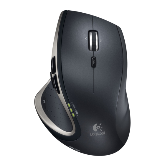 Logitech PerformanceMouse M950t Setup Manual