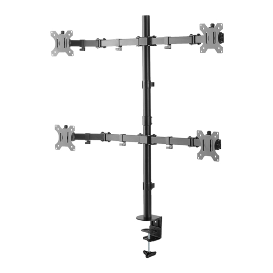 NeoMounts FPMA-D550D4BLACK Instruction Manual