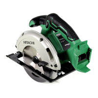 Hitachi Koki C 18DGL Handling Instructions Manual