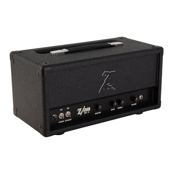 DR. Z Amplification Z-28 MK II Manual