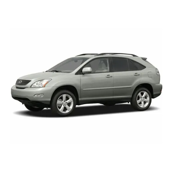 Lexus 2004 330 Owner's Manual Supplement