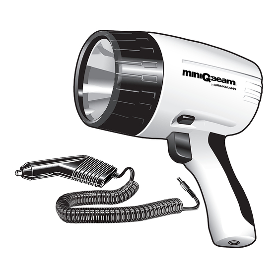 BRINKMAN Mini-Q-Beam Owner's Manual & Operating Instructions