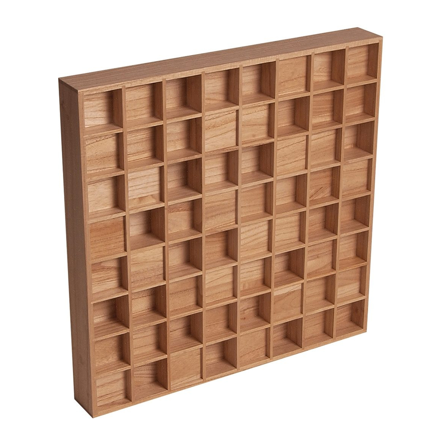 Auralex Acoustics SpaceArray Acoustical Diffusor Installation Manuallines