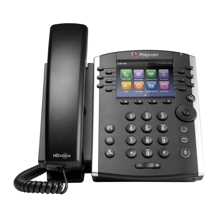 Polycom VVX 410 Quick Start Manual