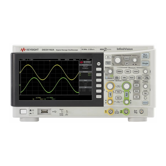 Keysight Technologies InfiniiVision 1000 X-Series Service Manual