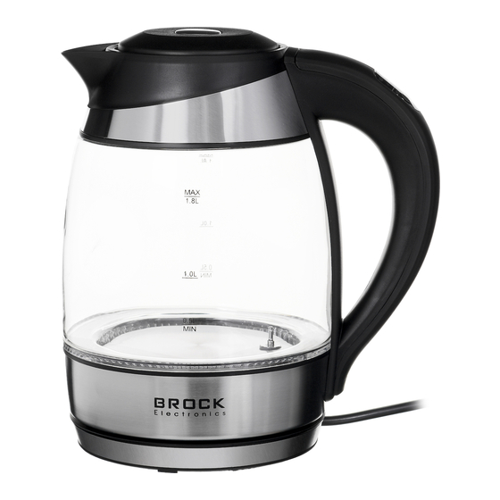 Brock WK 2106 LL Manuals
