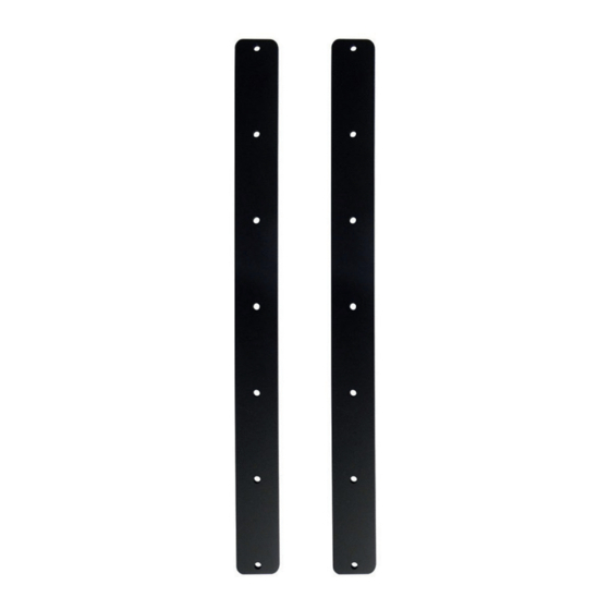 HAGOR VESA Adapterstreifen 600 Installation Manual