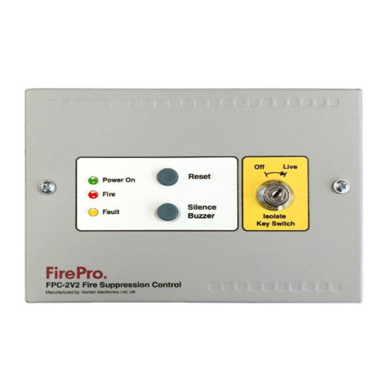 FirePro FP-C2 Operation And Maintenance Manual