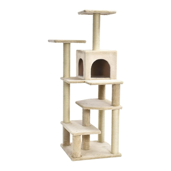 Amazon Cat Tree with Cave Manuals