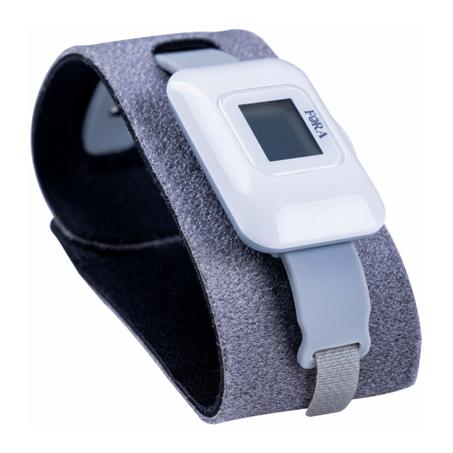 Fora TM10 - Wearable Temperature Monitor Manual