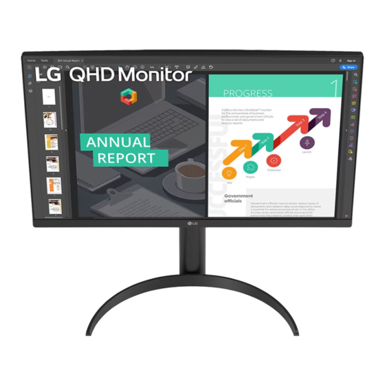 LG 27QN850 Manuals