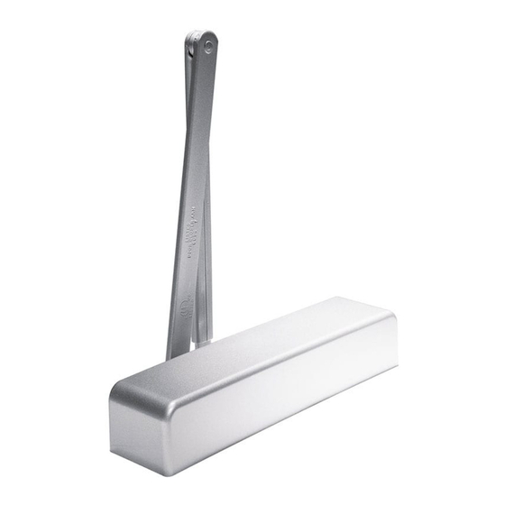 Dorma 8916 AF89 PFT Manual