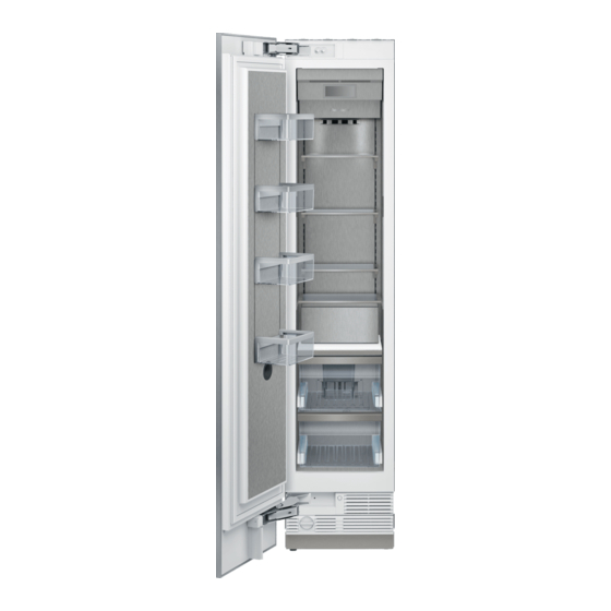 Thermador T18 Series Installation Instructions Manual