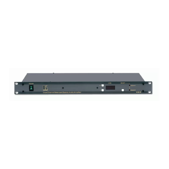 Kramer VA-4 User Manual