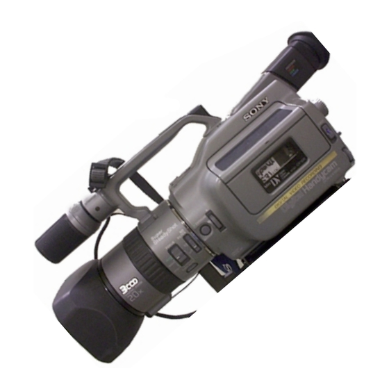 SONY VX-1000 OPERATING MANUAL Pdf Download | ManualsLib