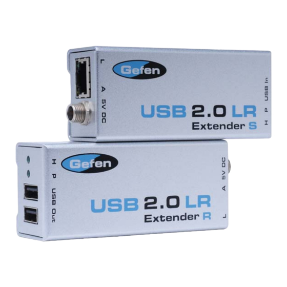 Gefen EXT-USB2.0-LR User Manual