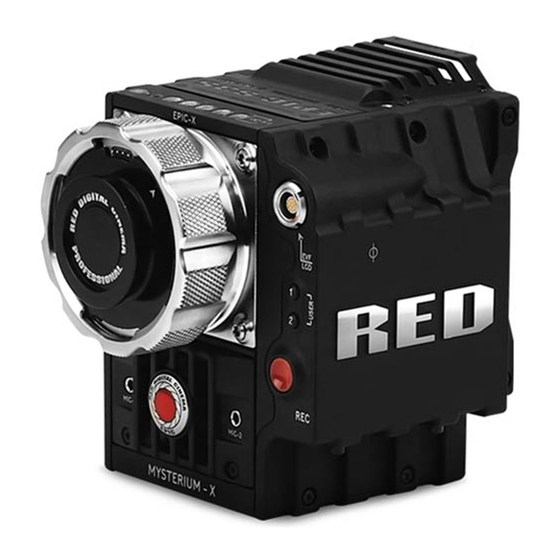 RED EPIC MYSTERIUM-X Manuals