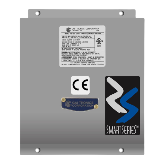 GAI-Tronics 709-901 Manuals