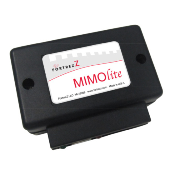 FortrezZ MIMOlite User Manual