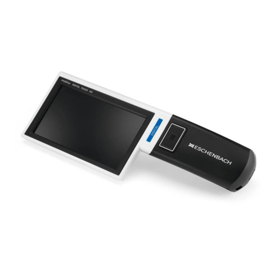Eschenbach Mobilux DIGITAL Touch HD User Manual