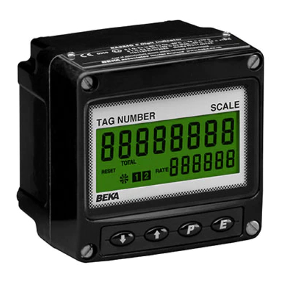 BEKA BA334NG Manual