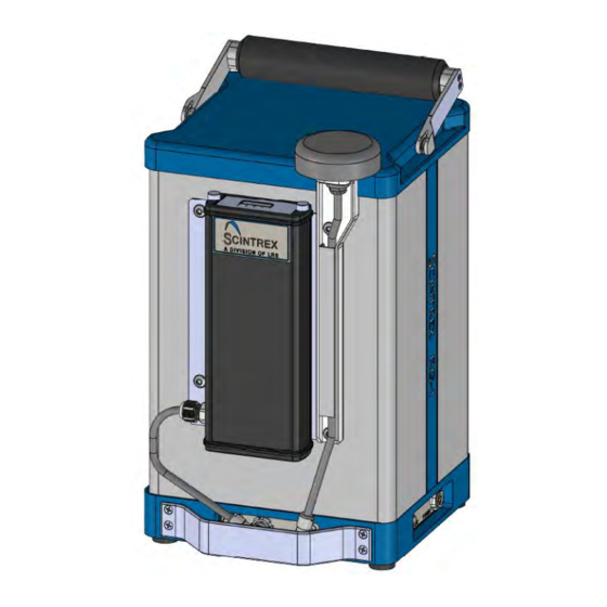 SCINTEX RG-1 Operation Manual