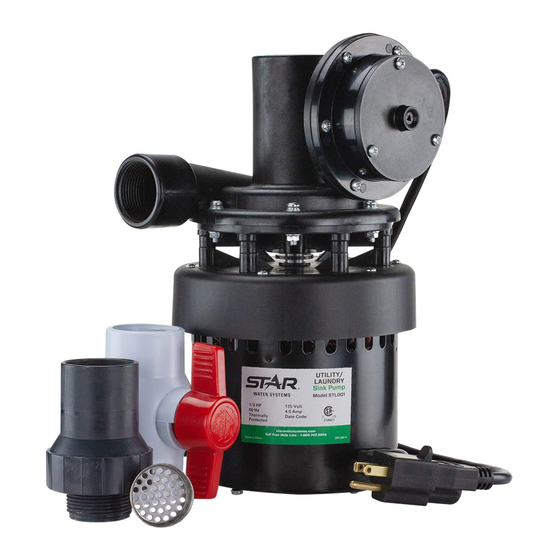 STAR Water Systems STL001 Quick Start Manual