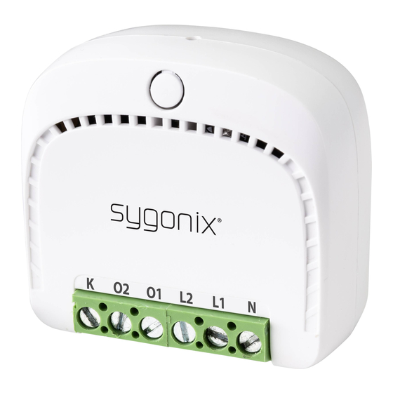 Sygonix 2349922 Switch sensor Manuals