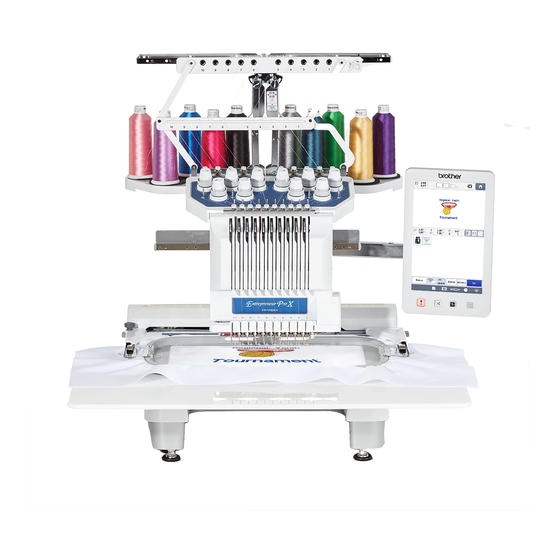 Brother Entrepreneur Pro X PR1055X Manual