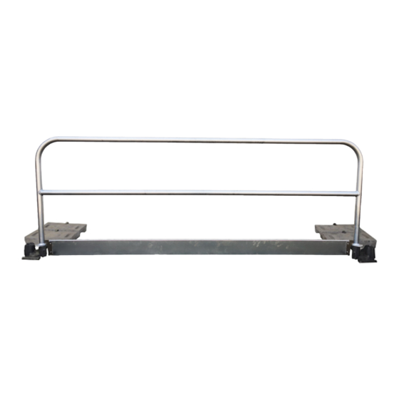 Tractel guard trac Installation, Operating And Maintenance Manual