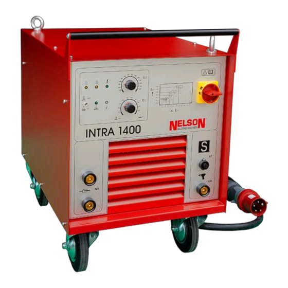 Nelson INTRA 1400 Operating Manual
