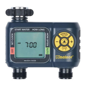 Melnor AquaTimer 63100 - Two-Zone Automatic Water Timer Manual | ManualsLib