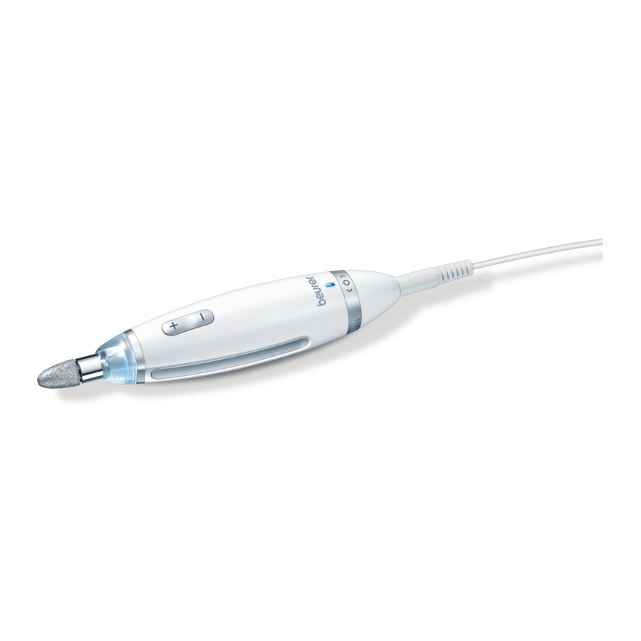 Beurer MP 62 Manual
