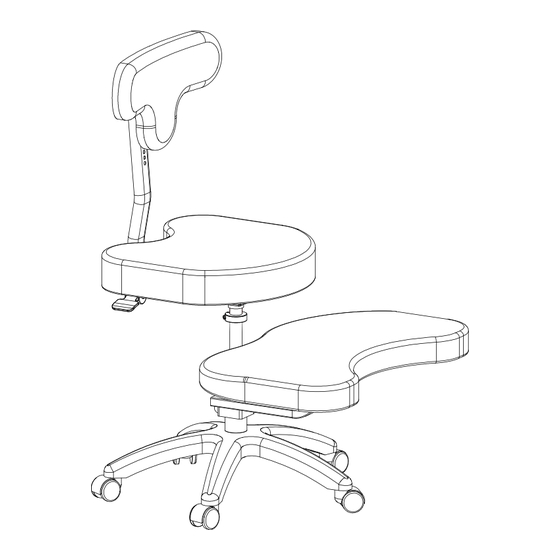 Vivo CHAIR-CL02B-R Instruction Manual