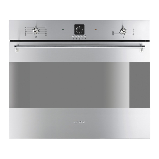 Smeg SCA706X Operating And Installation Instructions