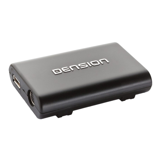 Dension GWL-9221-2 Install Manual
