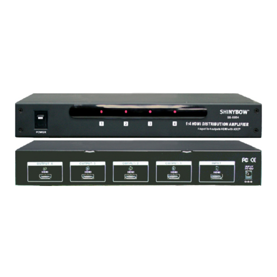 Shinybow USA SB-5654 Manuals