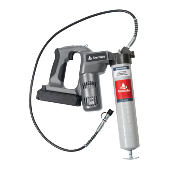Alemlube G10040N Owner Technical Manual