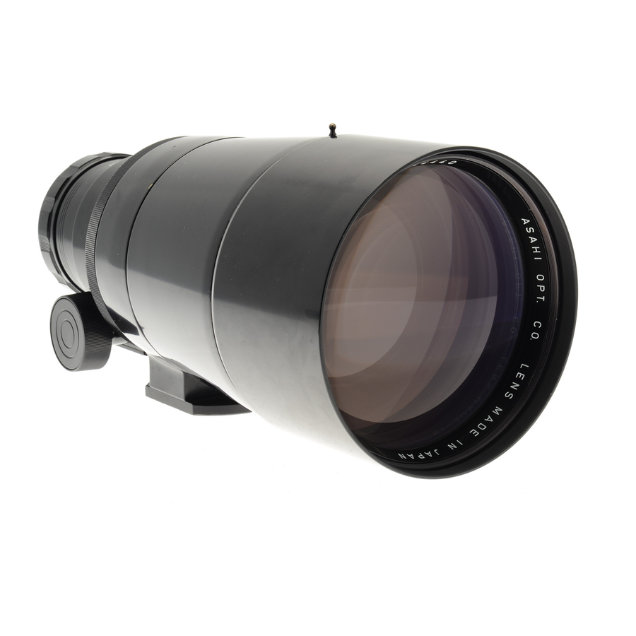 Pentax smc -D FA Macro 100mm f/2.8 Operating Manual
