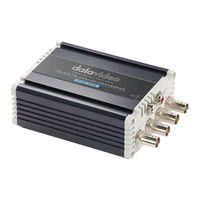Datavideo DAC-50S Instruction Manual