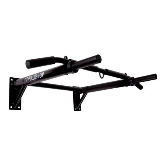 Pullup & Dip Wall Mounted Pull-Up Bar Manual
