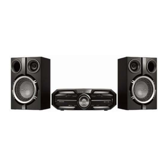 User Manuals: WOOX FX25/12 Speaker System