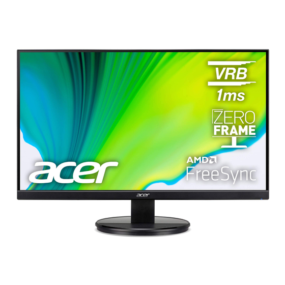 Acer KA242Ybi Manuals