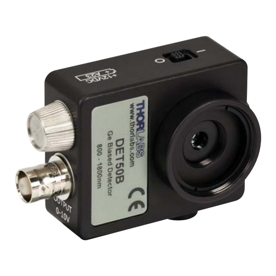 THORLABS DET50B User Manual