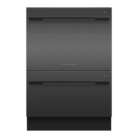 Fisher & Paykel DISHDRAWER DD24DDFTB9 User Manual