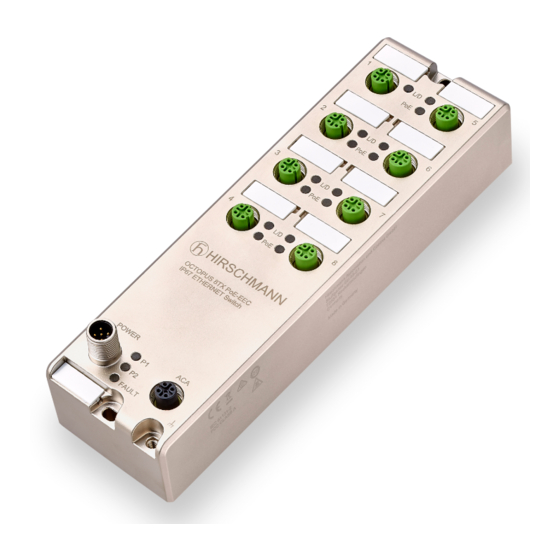 Belden Hirschmann OCTOPUS 8TX PoE-EEC User Manual