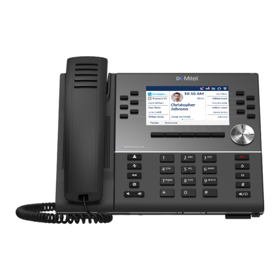 Mitel MiVoice 6930 Quick Reference Manual